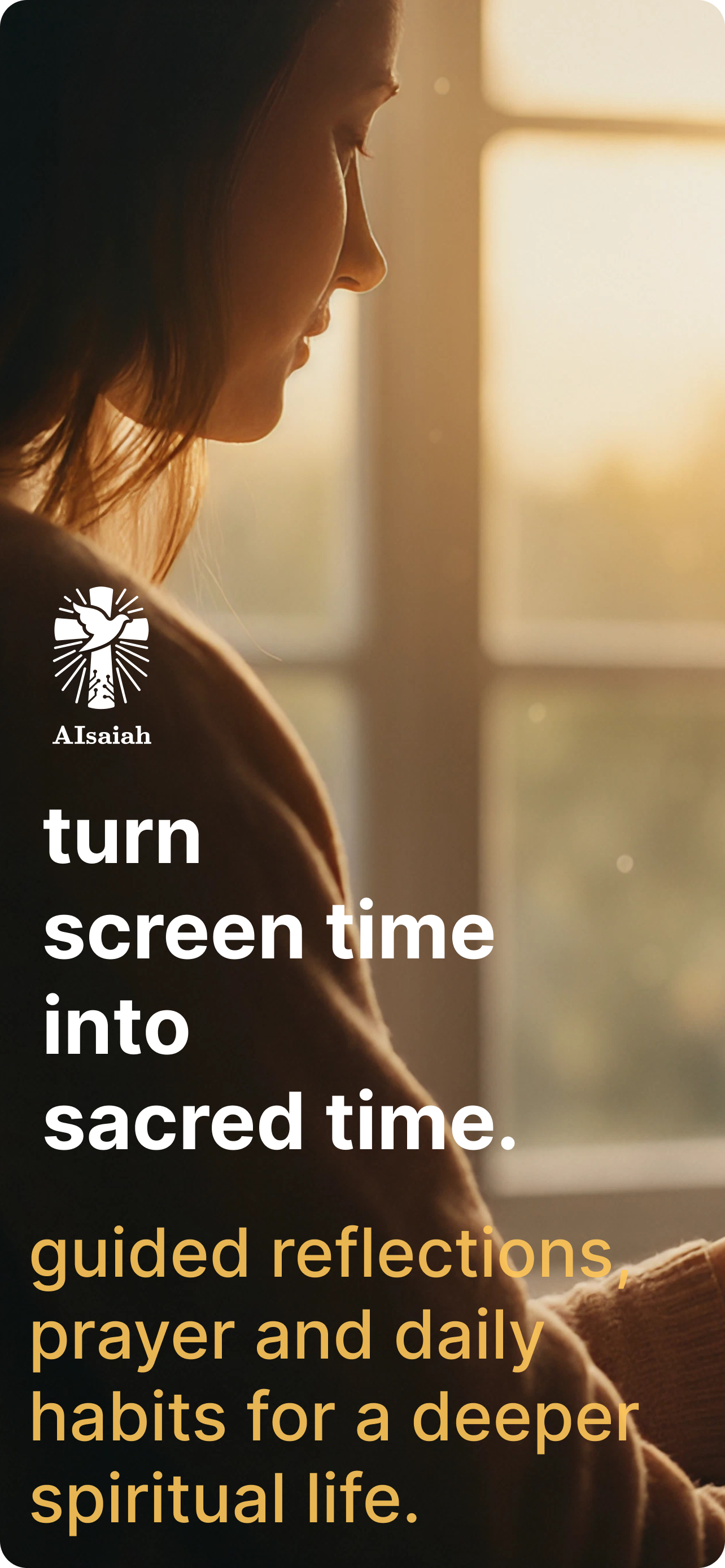 Turn screen time into sacred time